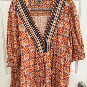 Blank London Checkered Women's Top